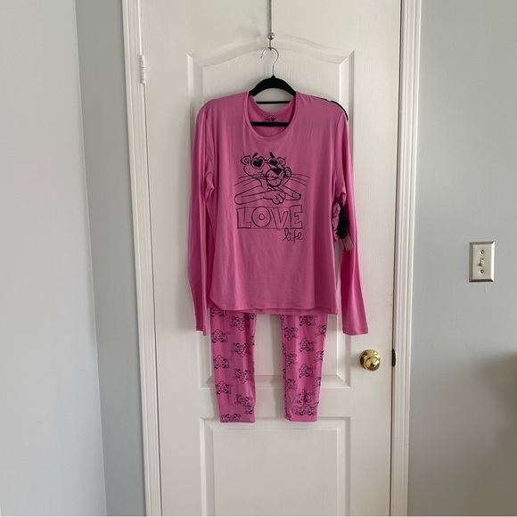 Brand New Pink Panther PJ set - Picture 2 of 9